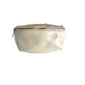 Monos Metro Sling Ivory Vegan Leather Fanny Pack
